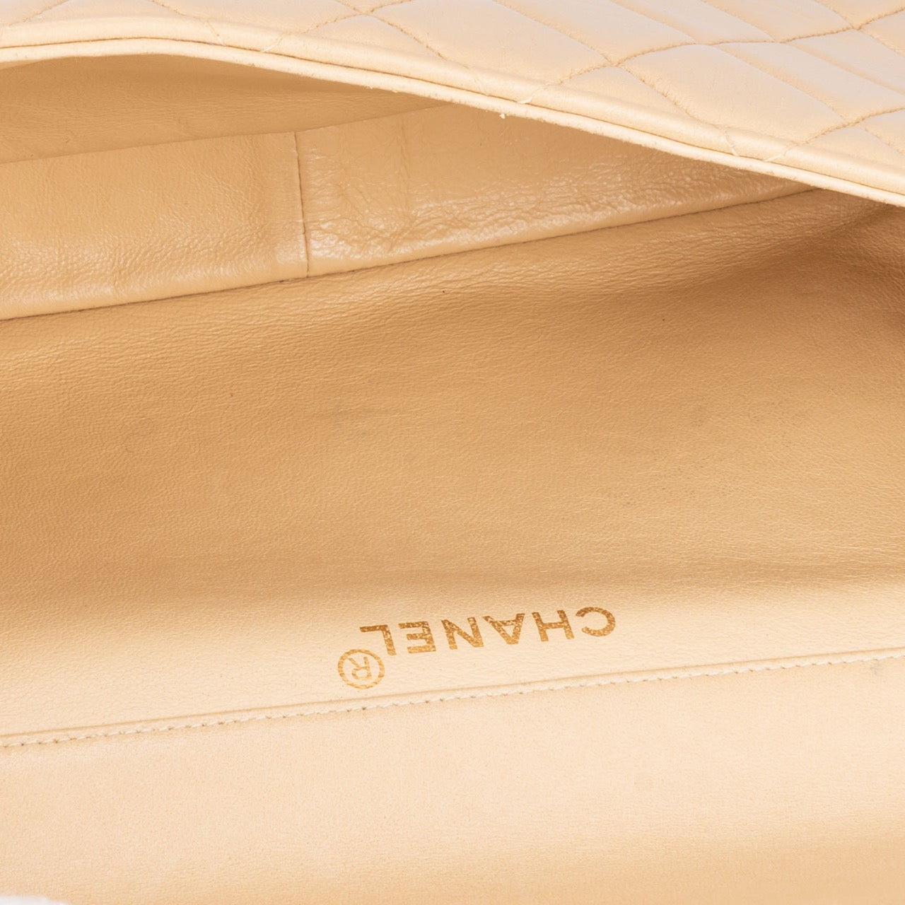 Chanel Quilted Lambskin 24K Gold Two Face Flap Bag
