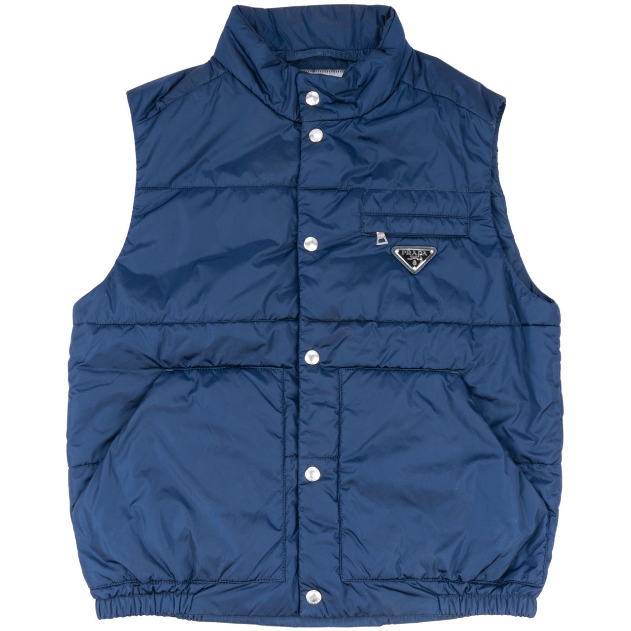 Prada Chest Applique Puffer Veste (M)