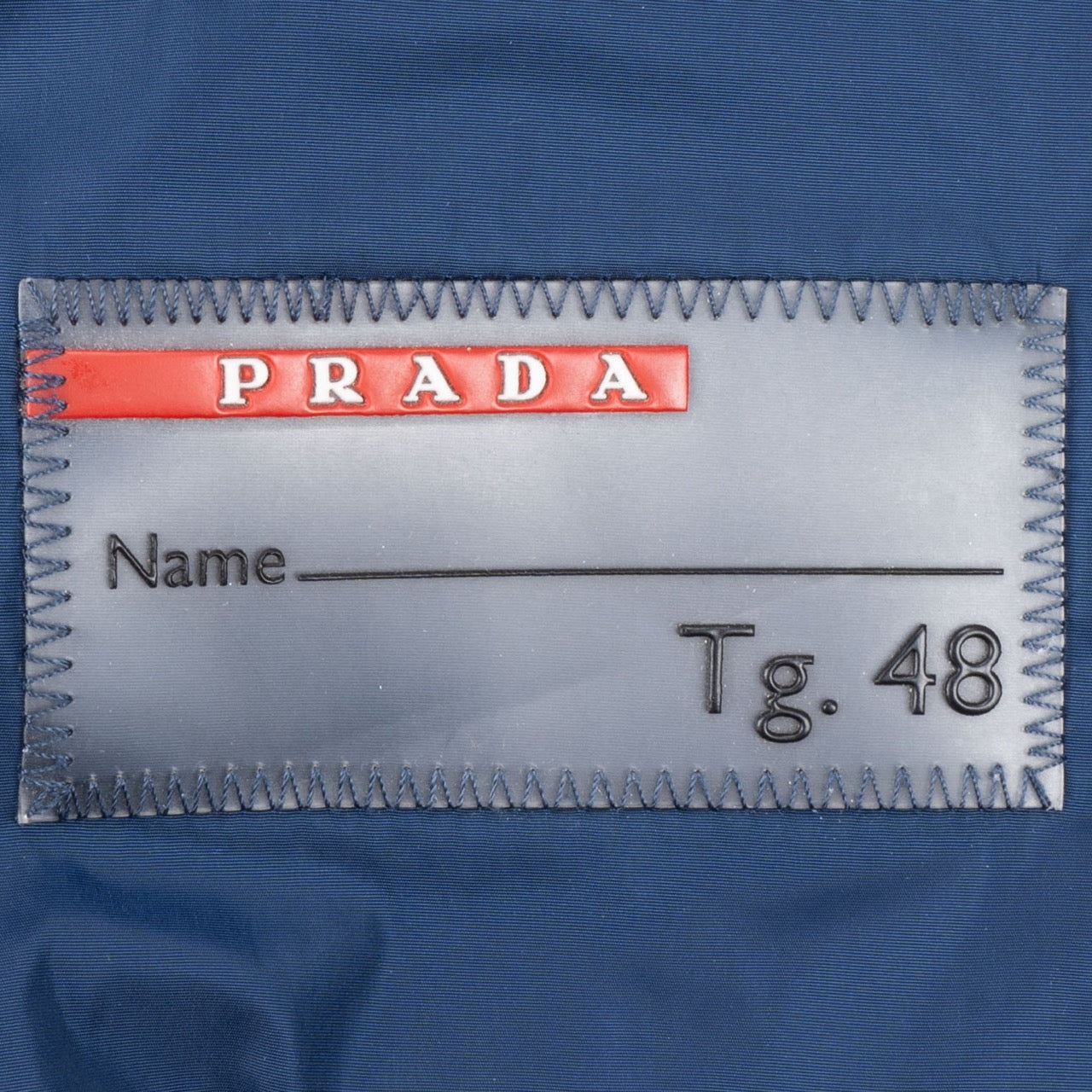Prada Chest Applique Puffer Veste (M)