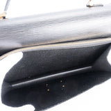 Louis Vuitton Noir Epi Leather Concorde Handbag