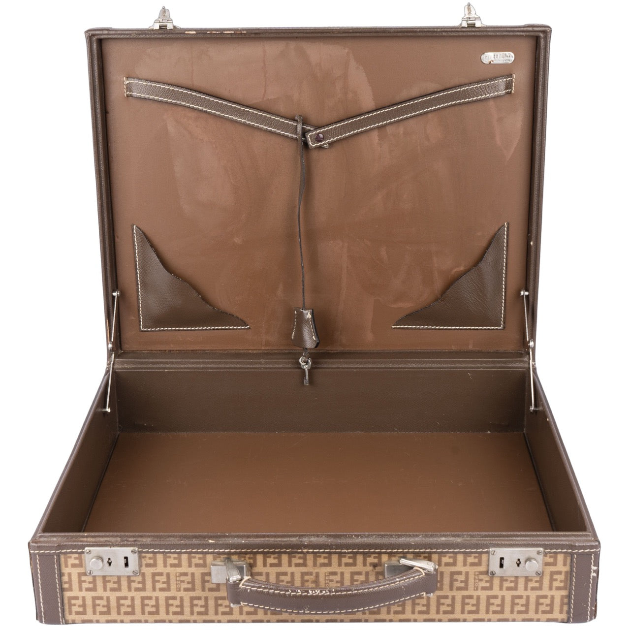 Fendi Canvas FF Monogram Archiv Briefcase