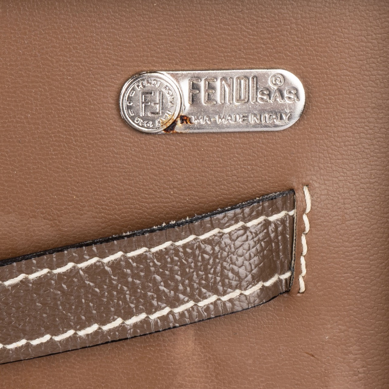 Fendi Canvas FF Monogram Archiv Briefcase