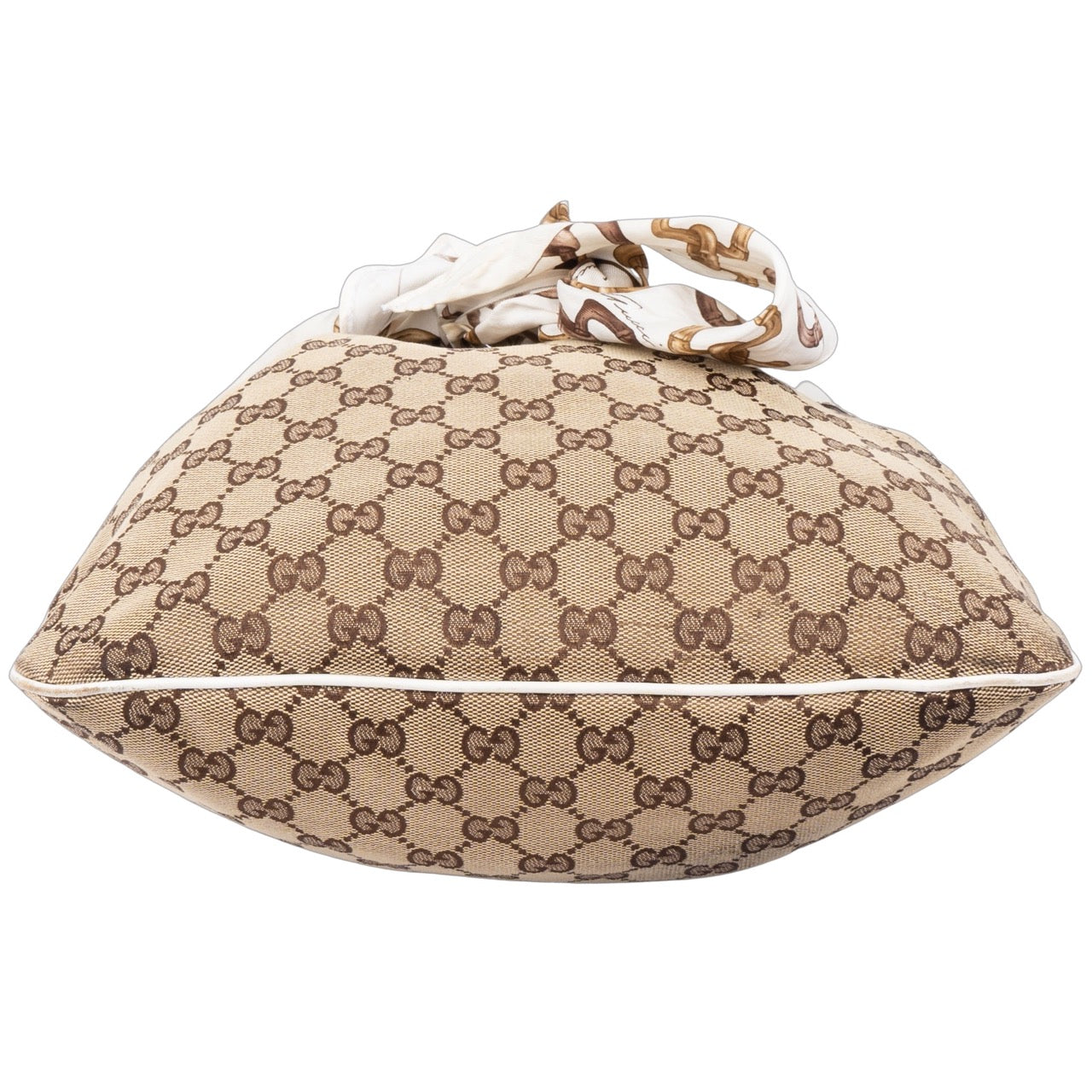 Gucci Canvas Monogram Positiano Shoulder Bag