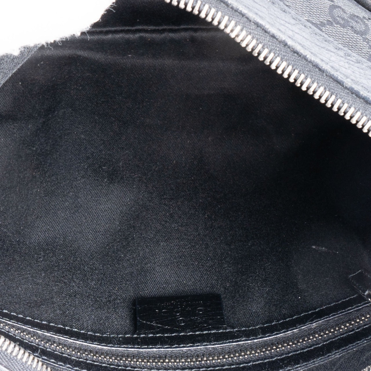 Gucci Canvas Monogram Horsebit Hobo Bag