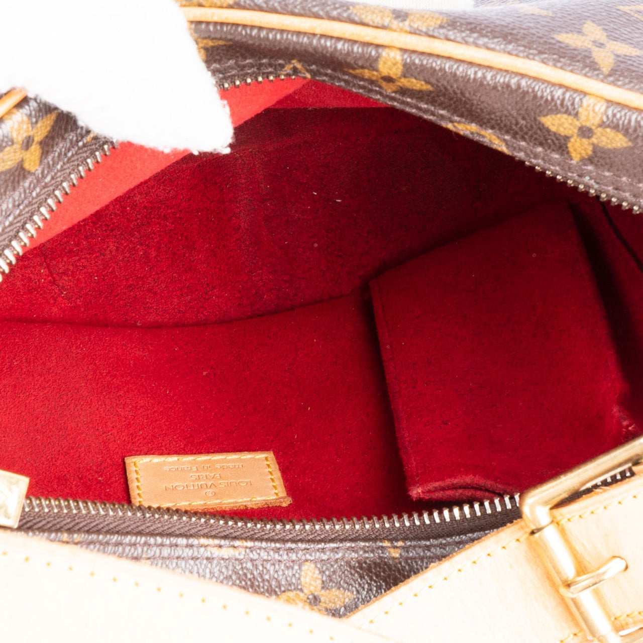 Louis Vuitton Canvas Monogram Croissant MM Bag