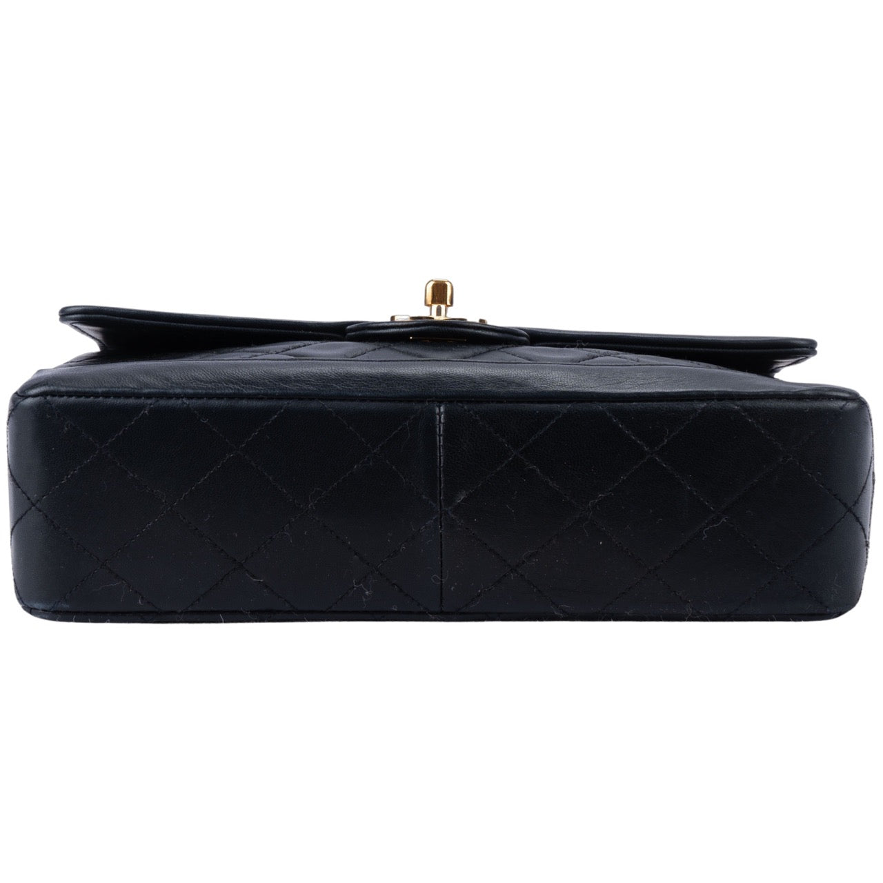 Chanel Quilted Lambskin 24K Gold Single Crossbody Bag