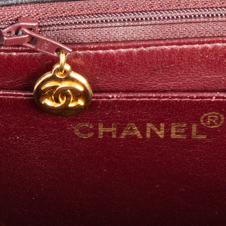 Chanel Quilted Lambskin 24K Gold Jumbo Crossbody Bag