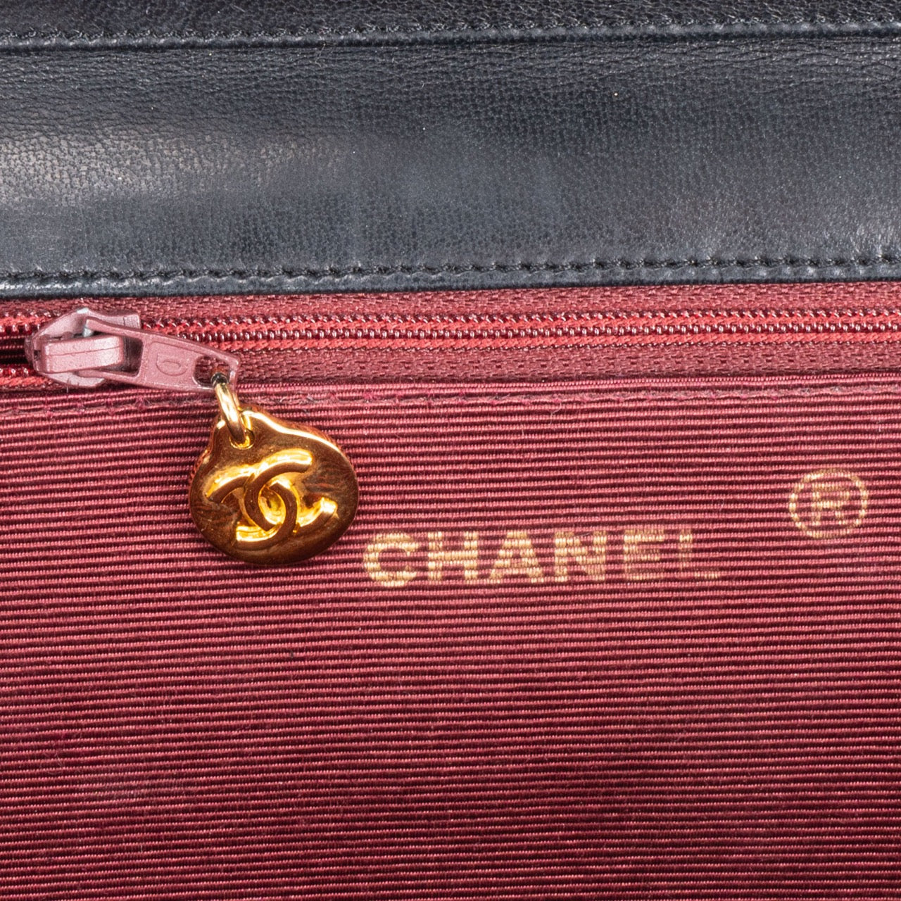 Chanel Quilted Lambskin 24K Gold Single Flap Halfmoon Bag