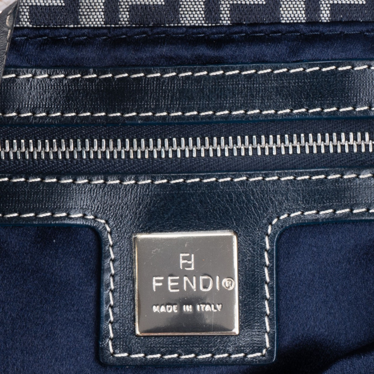 Fendi FF Monogram Baguette Bag
