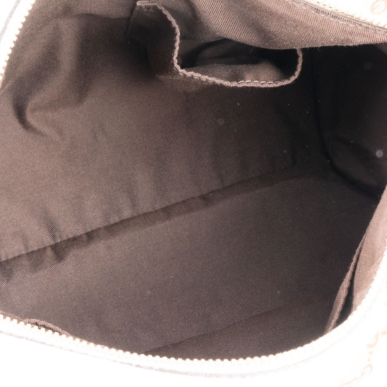 Gucci Canvas Monogram Bowling Cylinder Handbag