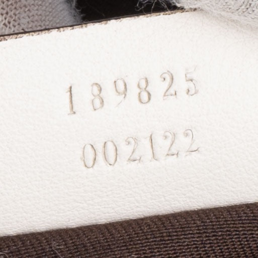 Gucci Canvas Monogram Bowling Cylinder Handbag