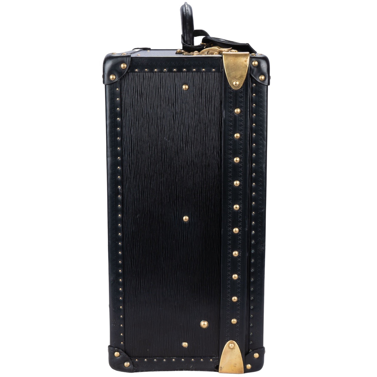 Louis Vuitton Epi Leather Noir Alzer 65 Trunk Koffer
