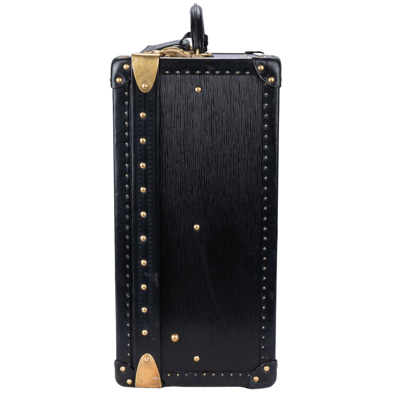 Louis Vuitton Epi Leather Noir Alzer 65 Trunk Koffer