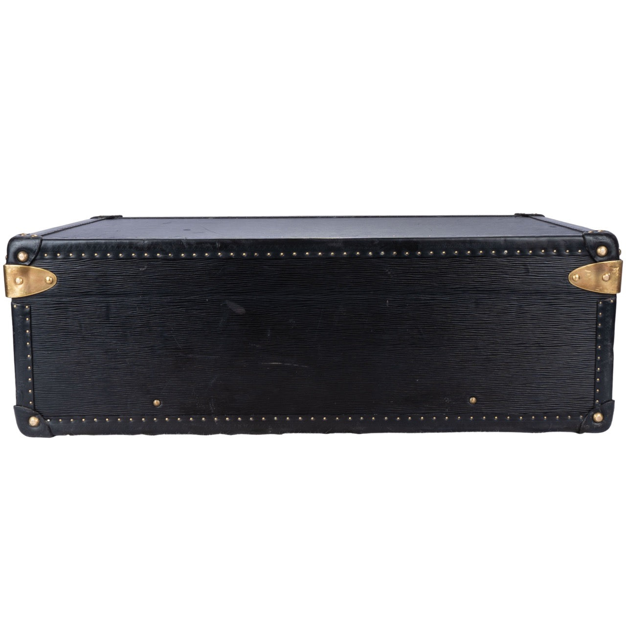 Louis Vuitton Epi Leather Noir Alzer 65 Trunk Koffer
