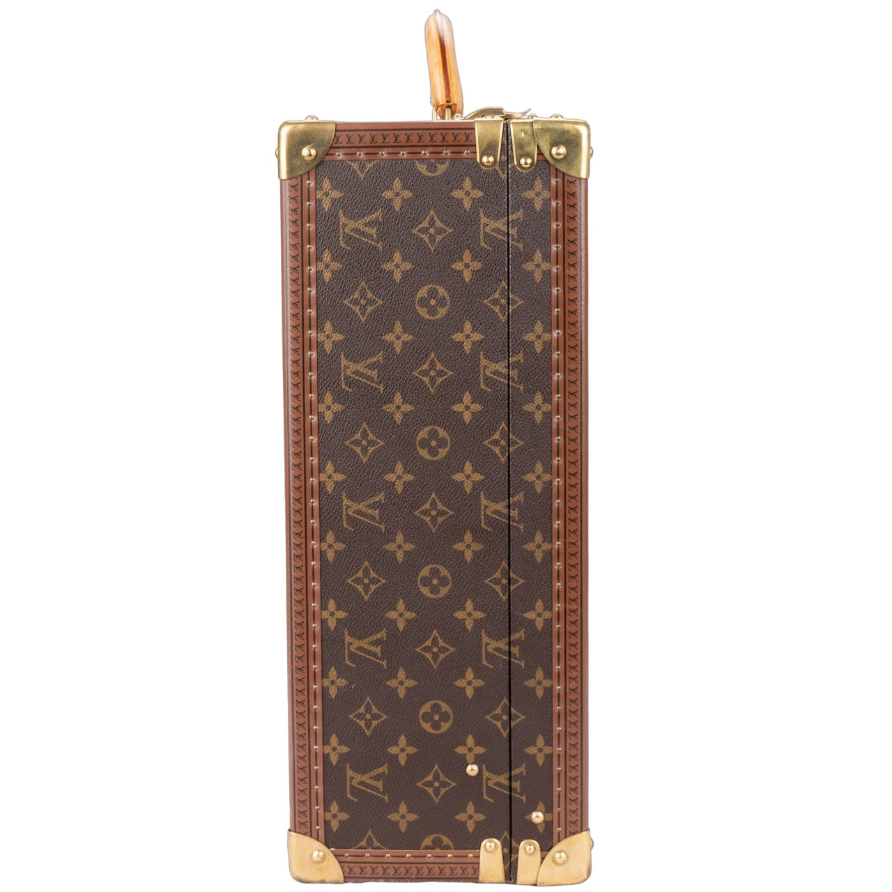 Louis Vuitton Canvas Monogram Bisten 65 Trunk Koffer