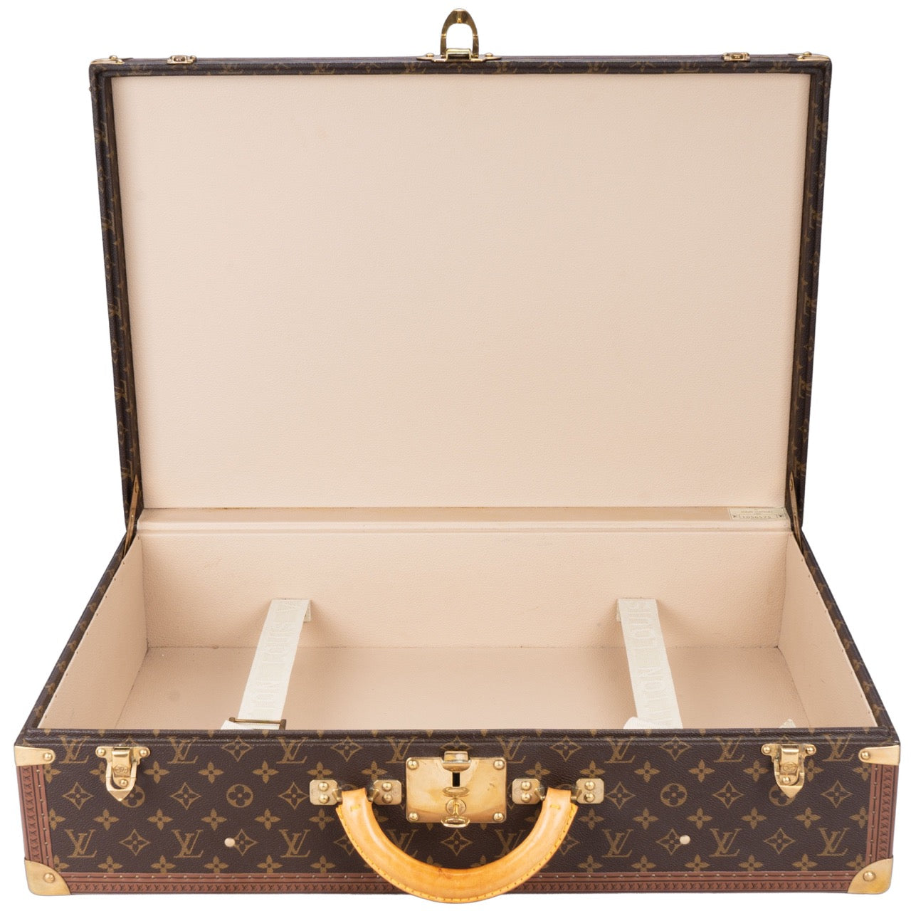 Louis Vuitton Canvas Monogram Bisten 65 Trunk Koffer