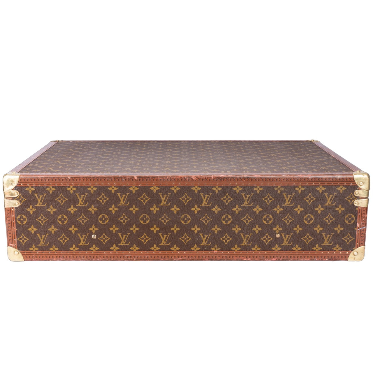 Louis Vuitton Canvas Monogram Bisten 70 Trunk Koffer
