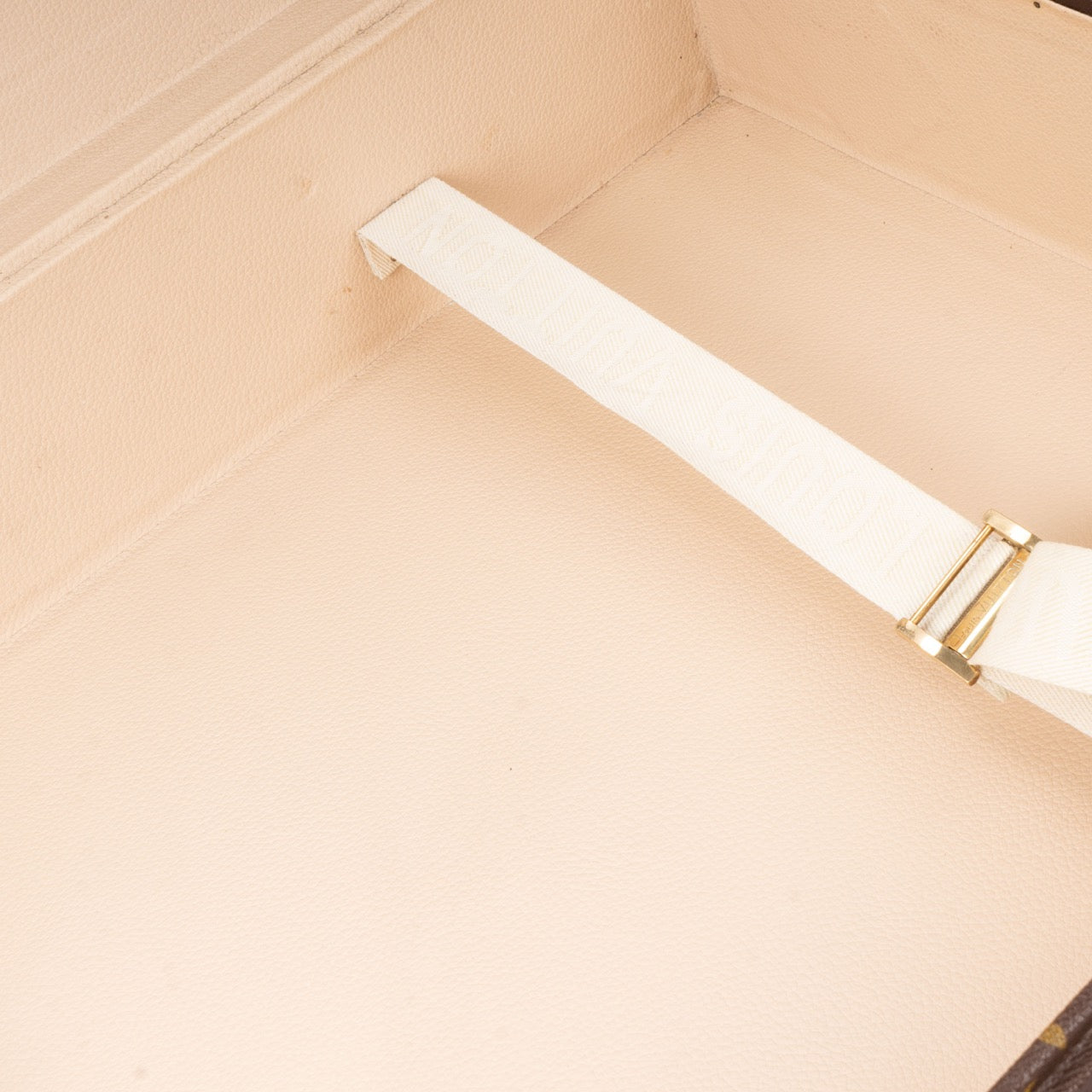 Louis Vuitton Canvas Monogram Bisten 70 Trunk Koffer