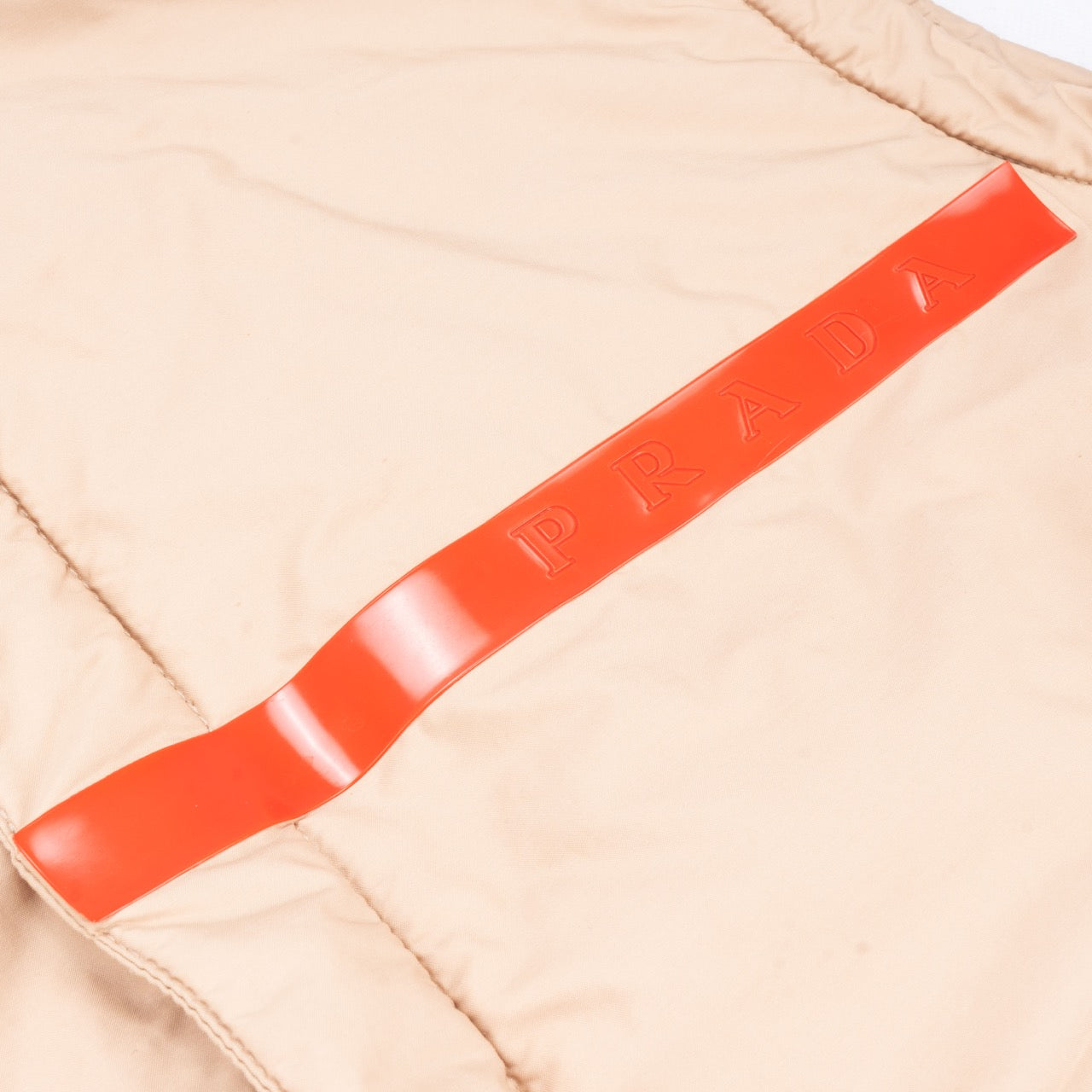 Prada Sports Red Stripe Puffer Veste (L)