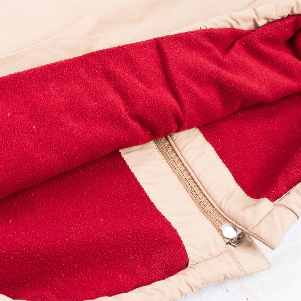 Prada Sports Red Stripe Puffer Veste (L)