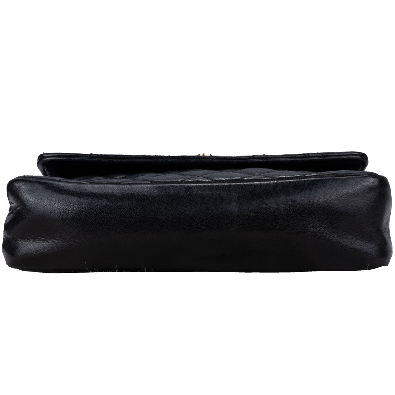 Chanel Quilted Lambskin 24K Gold Single Crossbody Flap Bag