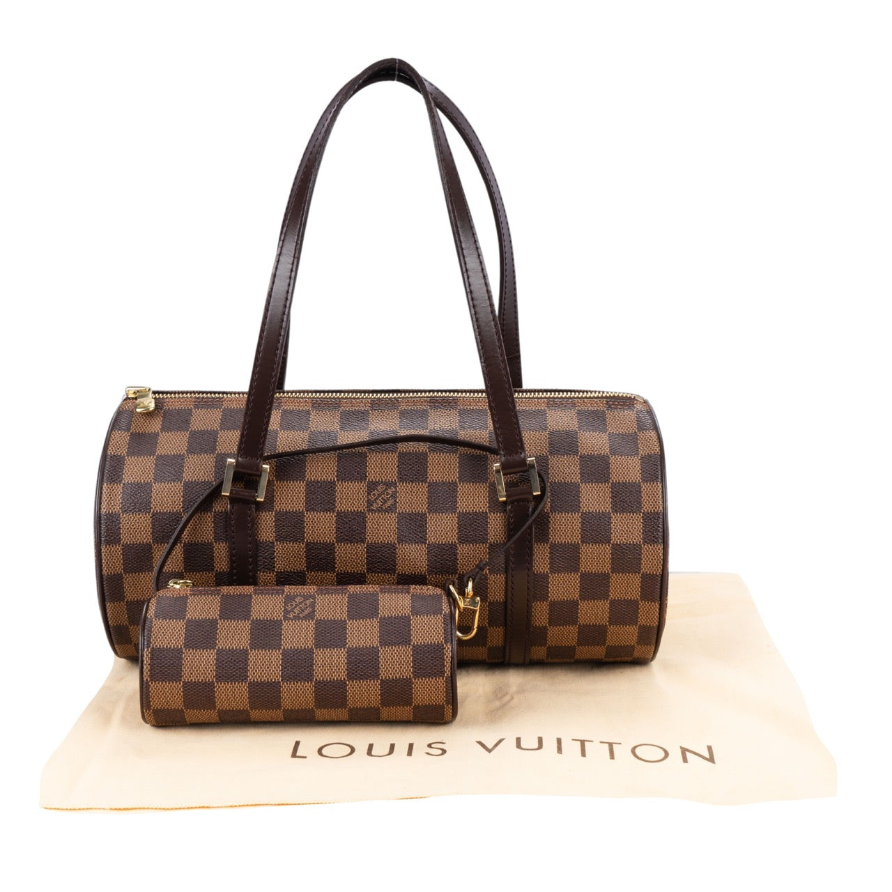 Louis Vuitton Damier Ebene Monogram Papillon Set Bag