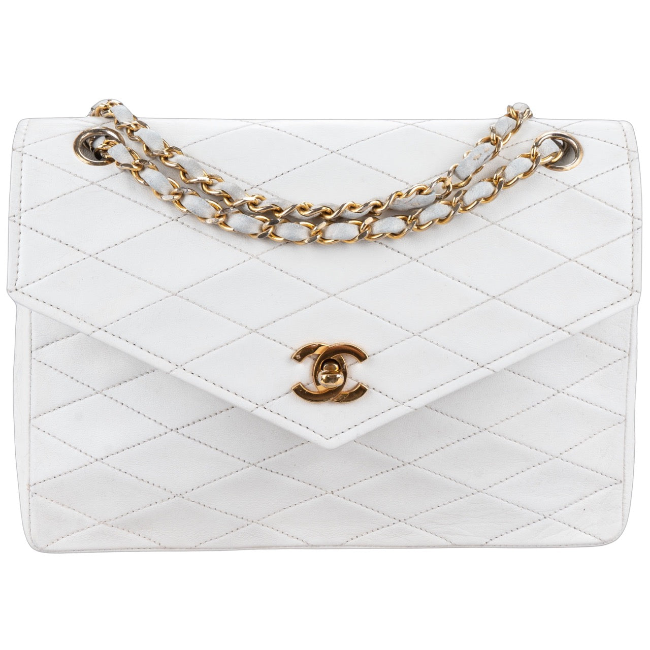 Chanel Quilted Lambskin Single Flap Bag