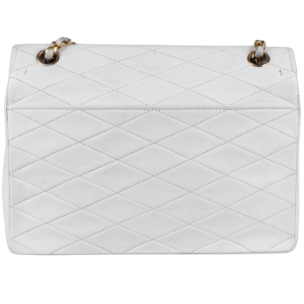Chanel Quilted Lambskin Single Flap Bag