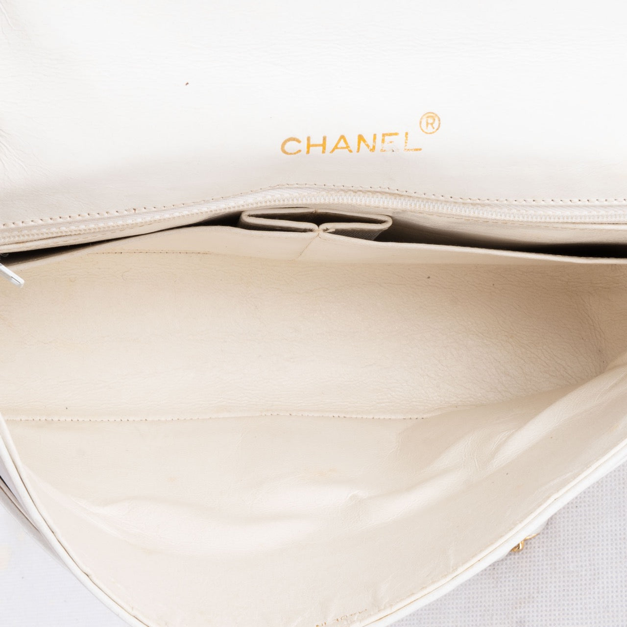 Chanel Quilted Lambskin Single Flap Bag
