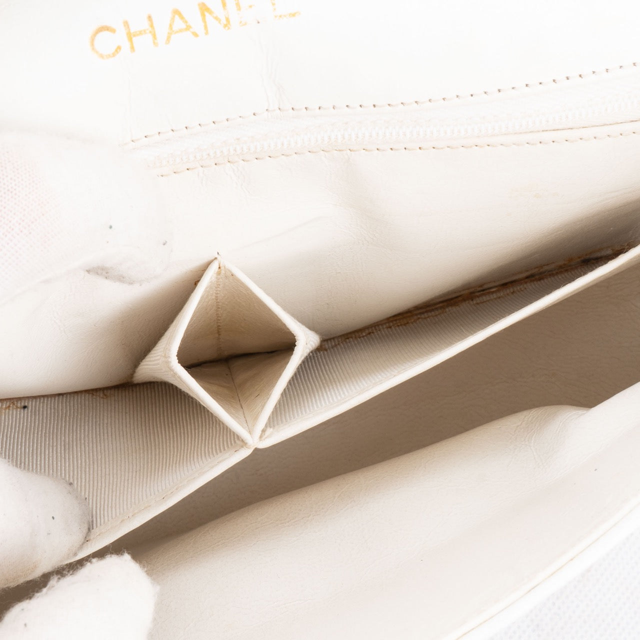 Chanel Quilted Lambskin Single Flap Bag