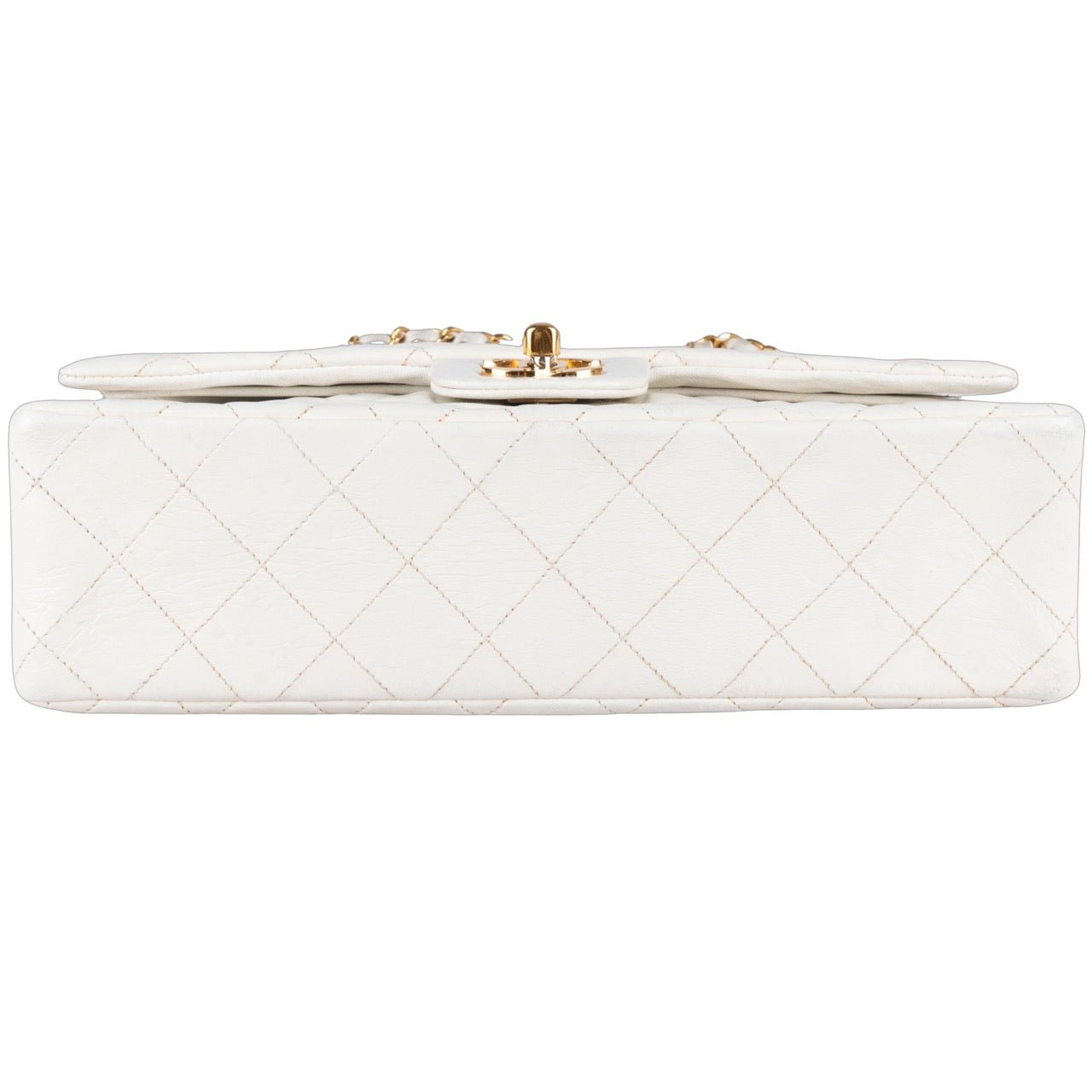 Chanel Quilted Lambskin 24K Double Flap Bag