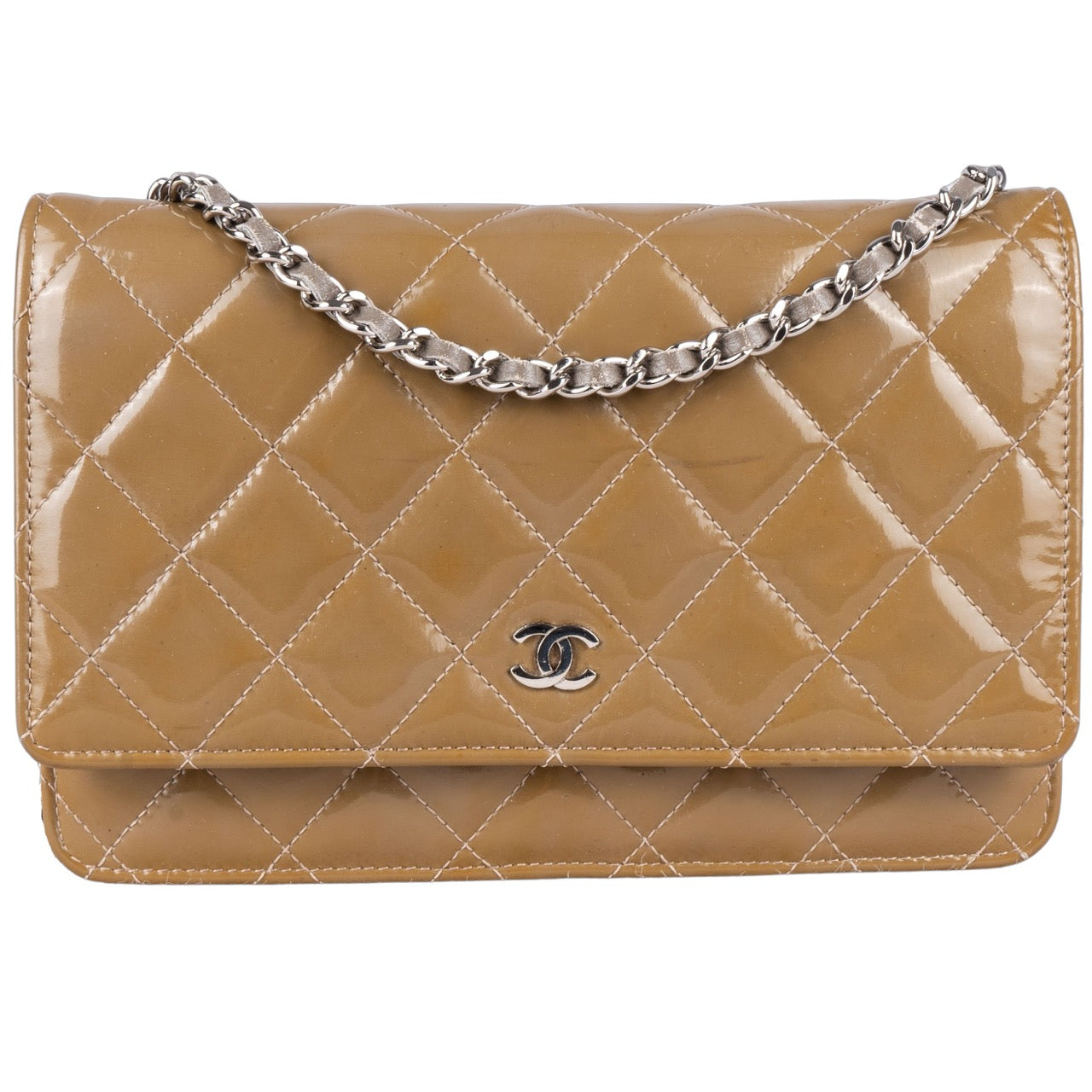 Chanel Patent Leather Crossbody WOC Flap Bag