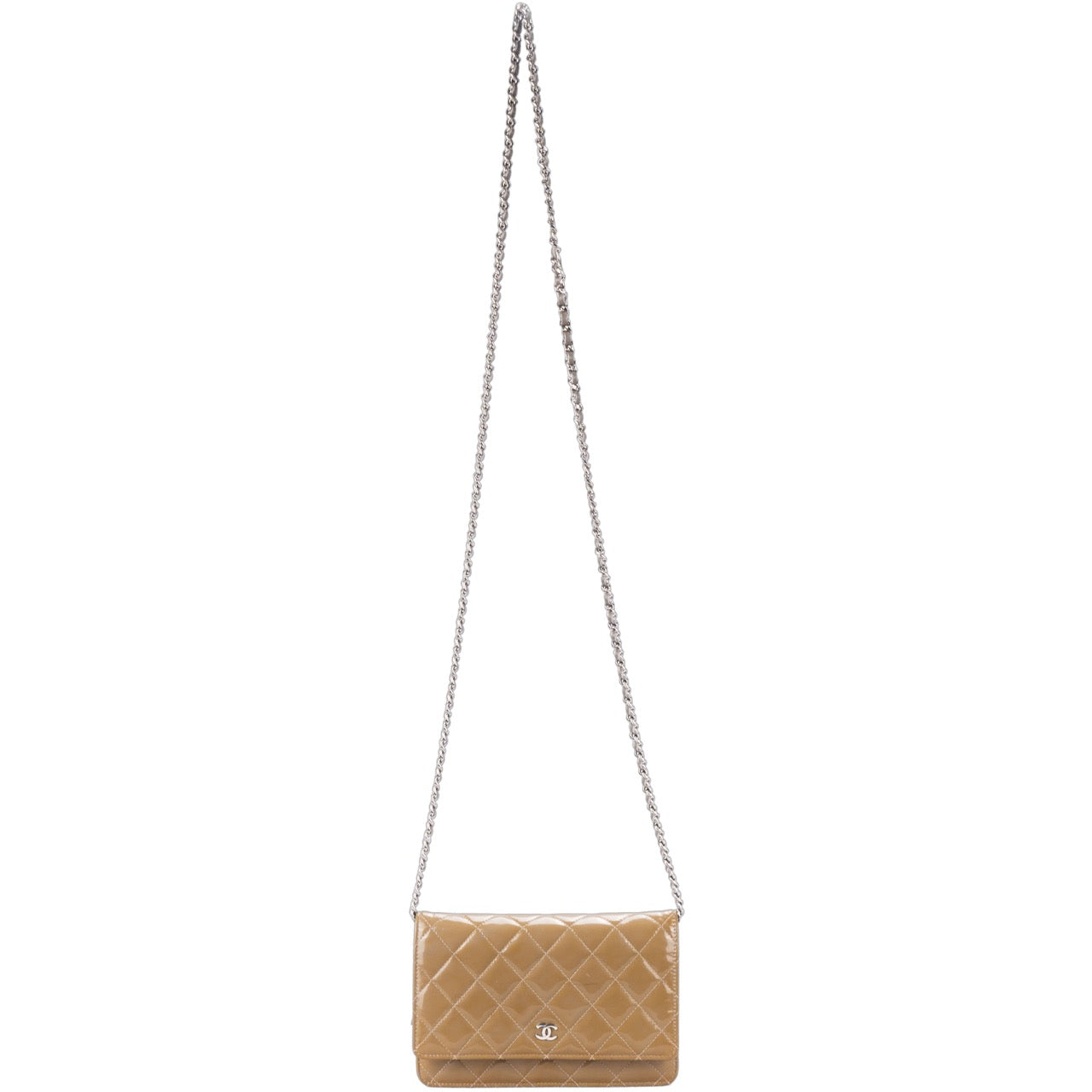 Chanel Patent Leather Crossbody WOC Flap Bag