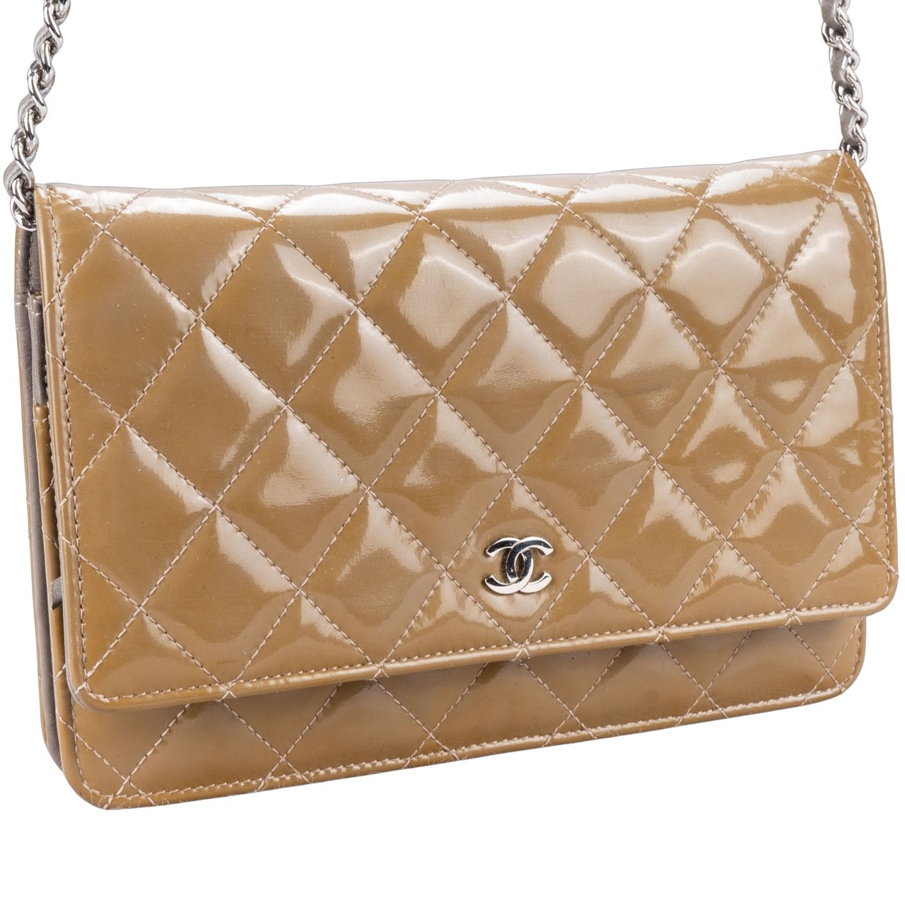 Chanel Patent Leather Crossbody WOC Flap Bag