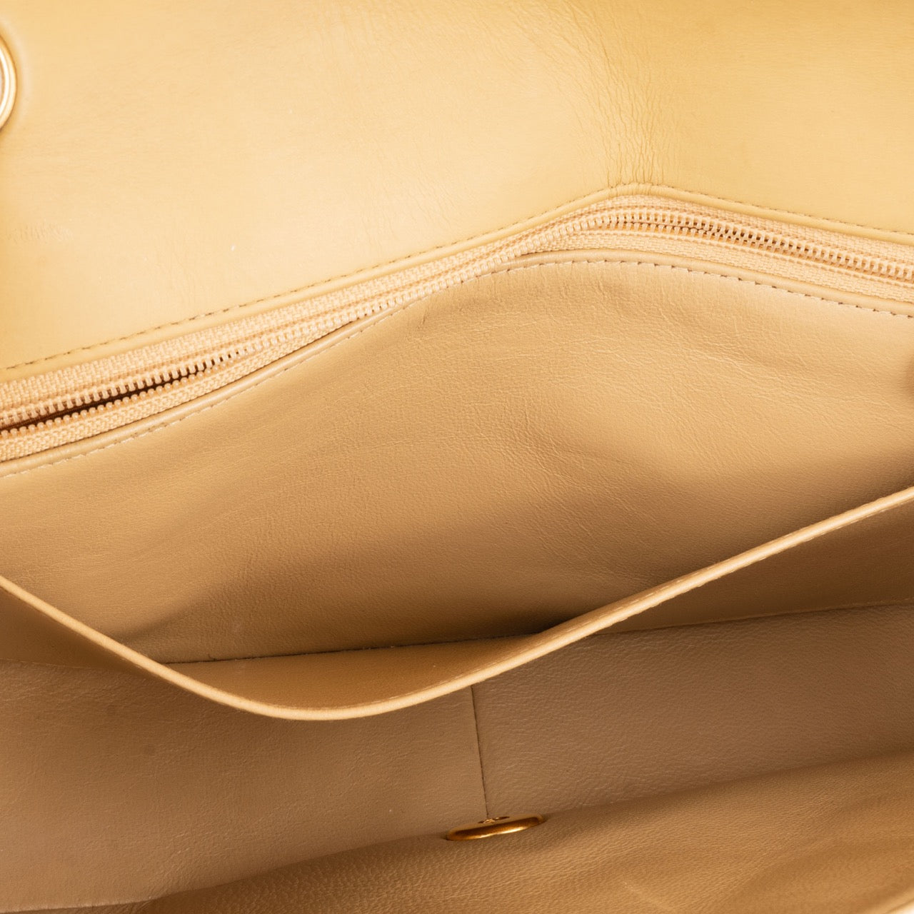 Chanel Quilted Lambskin 24K Gold Diana Single Flap Crossbody Bag