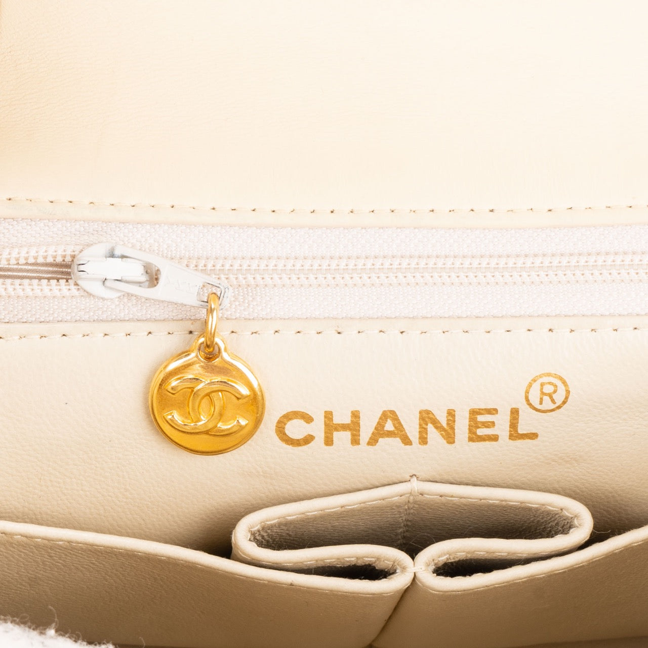 Chanel Quilted Lambskin 24K Gold Single Flap Crosbody Bag