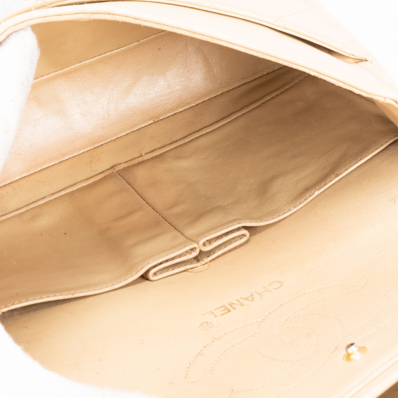 Chanel Quilted Lambskin 24K Gold Medium Double Flap Bag
