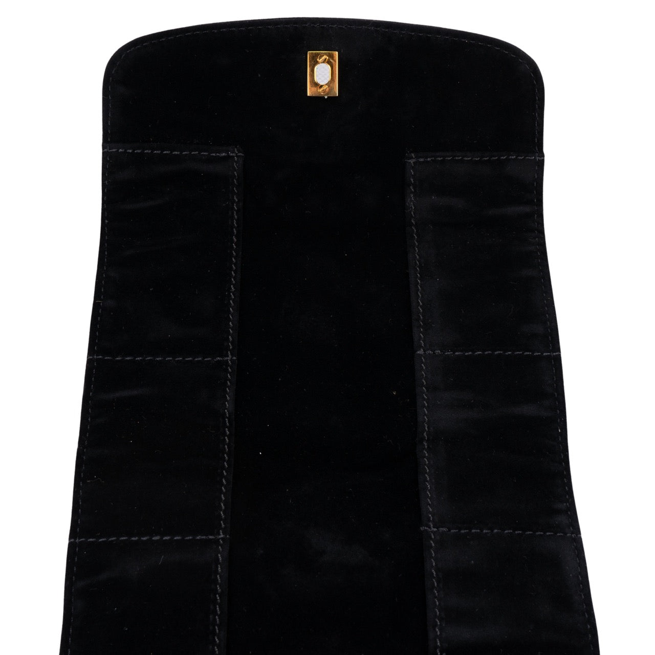 Chanel 24K Gold Velvet Jewelry Pouch
