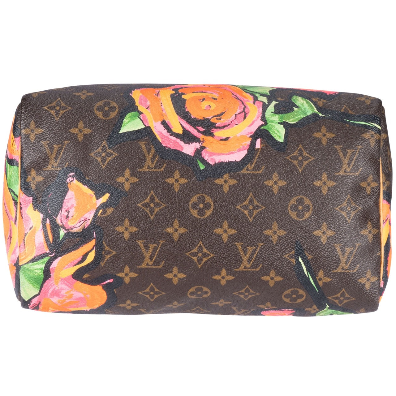 Louis Vuitton Canvas Monogram Roses by Stephen Sprouse 30 Speedy Bag