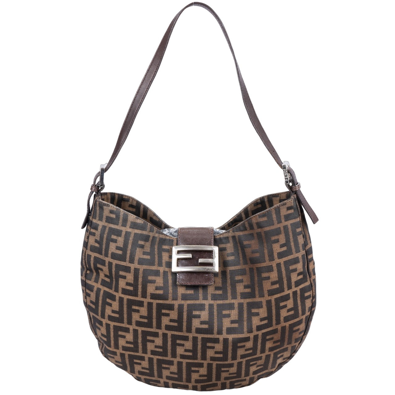 Fendi FF Monogram Hobo Bag