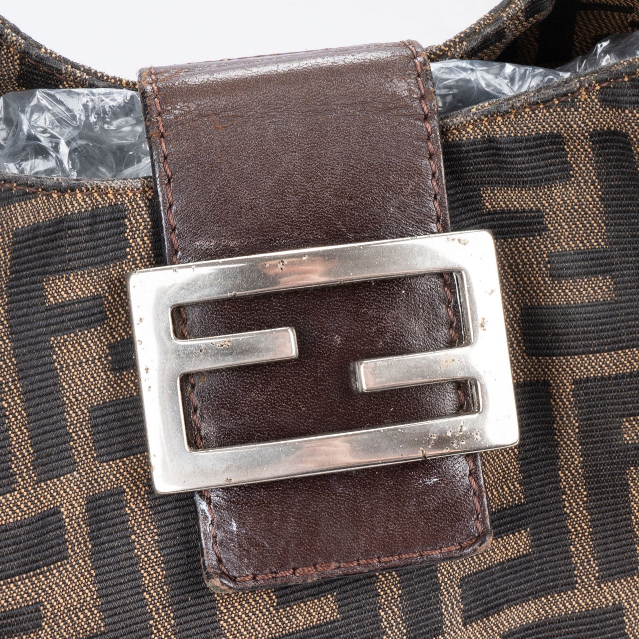 Fendi FF Monogram Hobo Bag