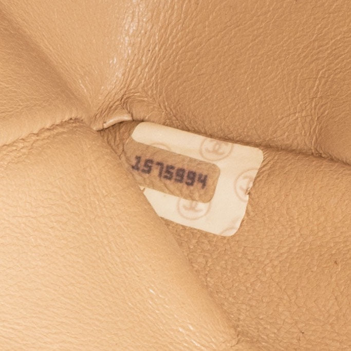 Chanel Quilted Lambskin 24K Gold Single Flap Crossbody Bag