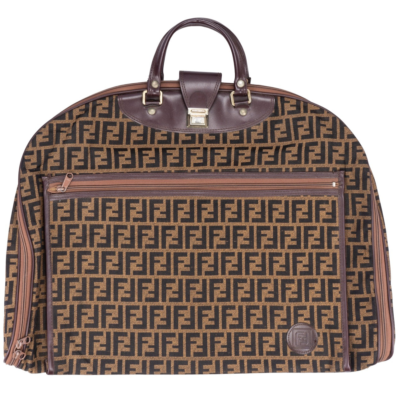 Fendi FF Monogram Vintage Zucca Garment Bag