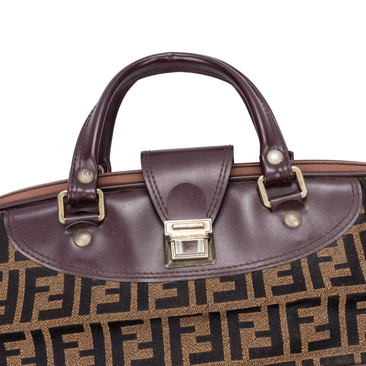 Fendi FF Monogram Vintage Zucca Garment Bag