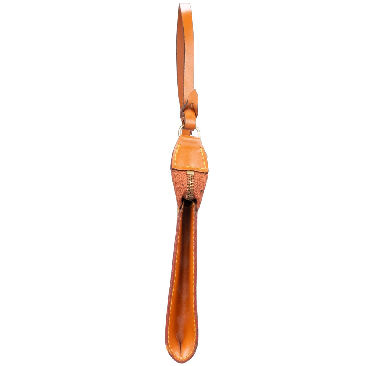 Louis Vuitton Orange Epi Leather Pochette Accessoires