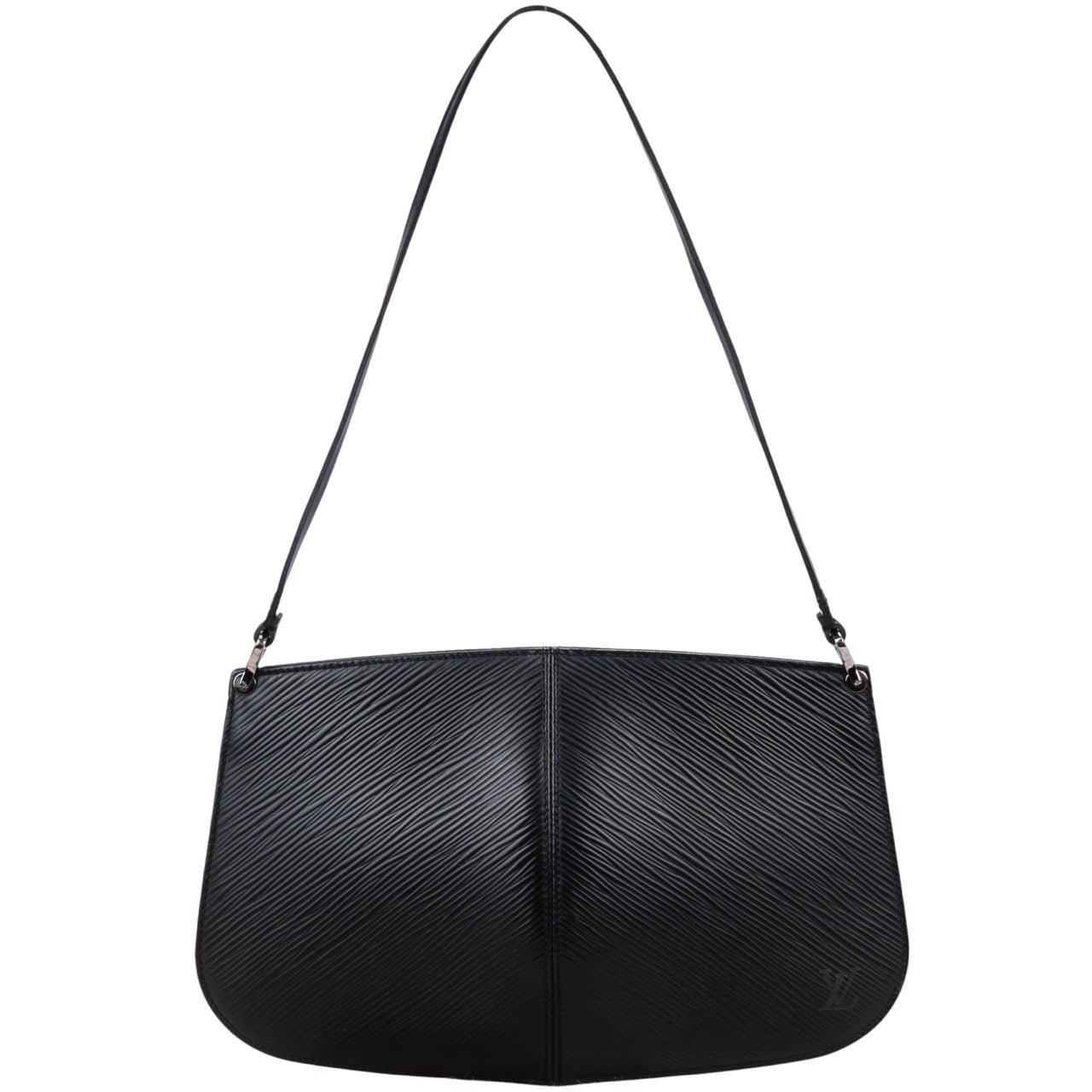 Louis Vuitton Noir Epi Leather Demi-Lune Bag