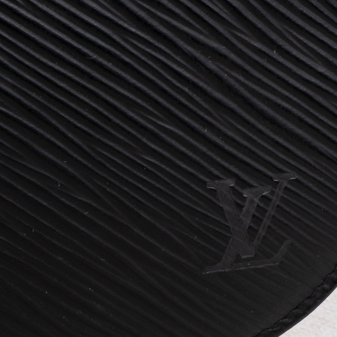 Louis Vuitton Noir Epi Leather Demi-Lune Bag