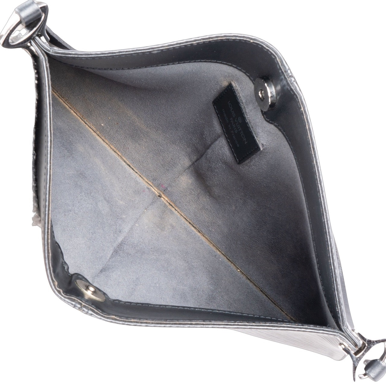 Louis Vuitton Noir Epi Leather Demi-Lune Bag