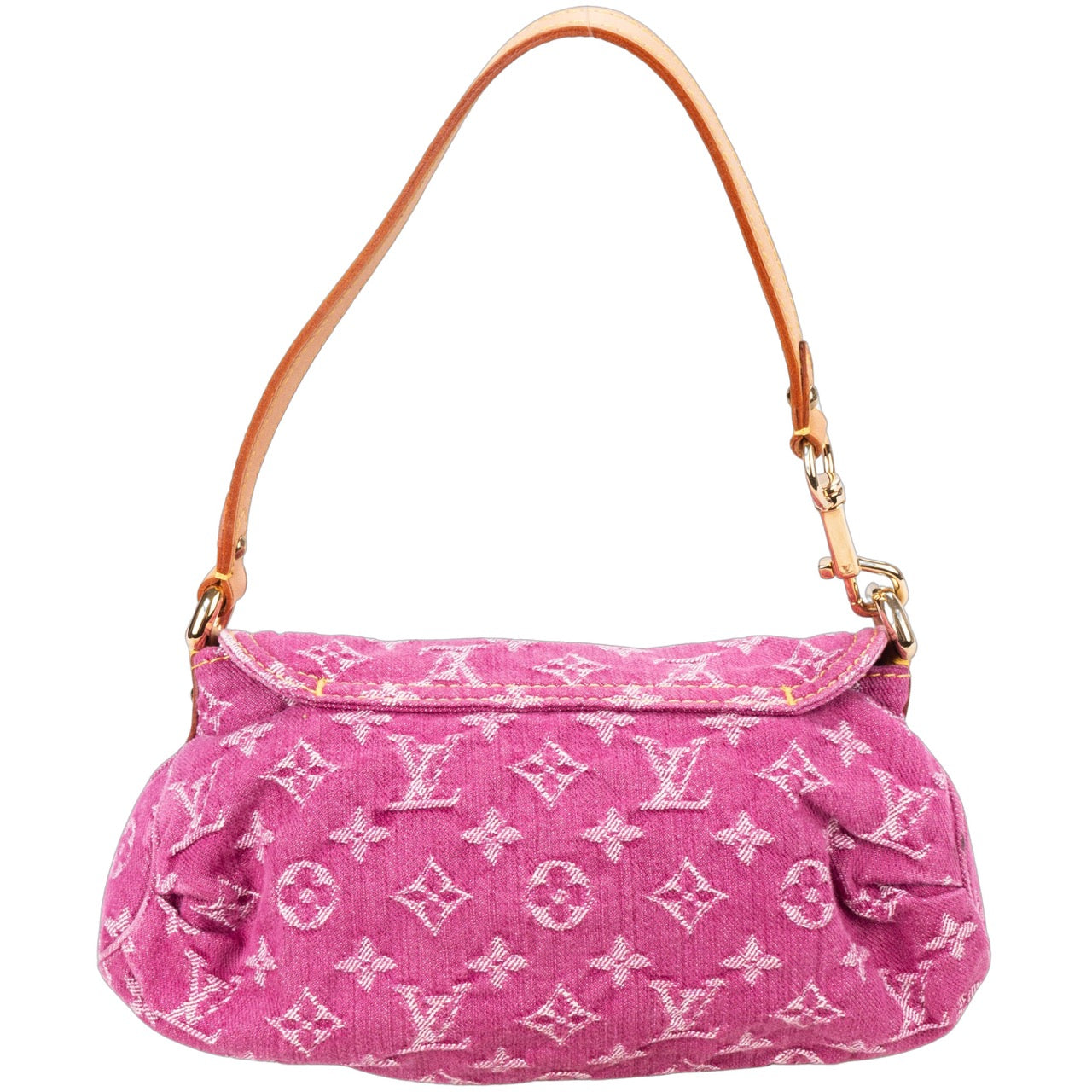 Louis Vuitton Denim Monogram Pleaty PM