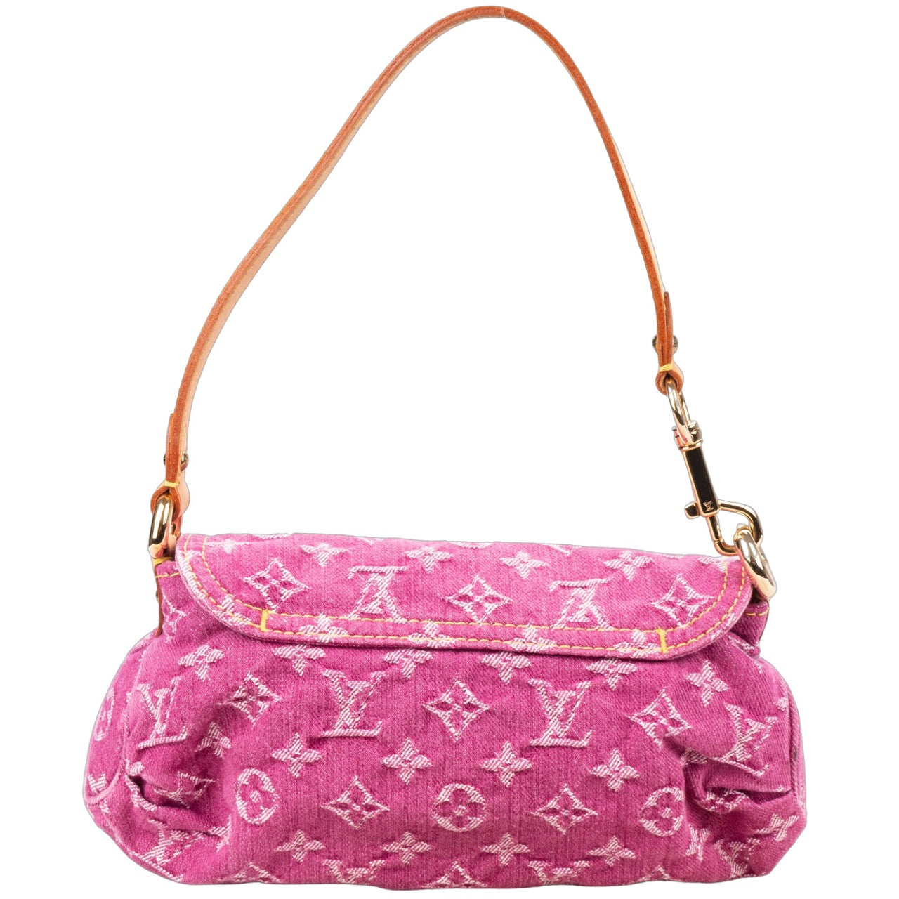 Louis Vuitton Denim Monogram Pleaty PM